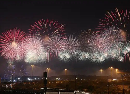 南山区焰火晚会